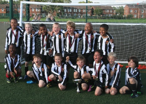 Under 7s celebration