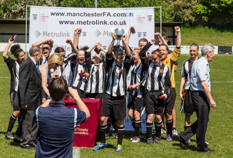 Jaymie with the Cup - Team Captain