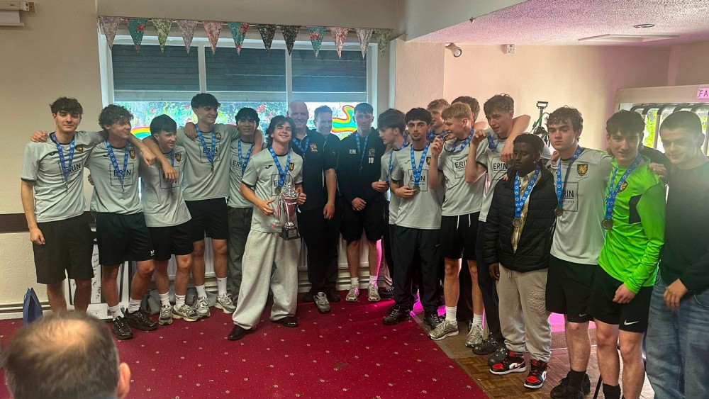 team of under 18s players